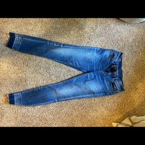 lucky brand skinny blue jeans